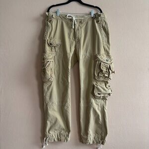Polo Ralph Lauren Military Paratrooper‎ Cargo Khaki Pants 35x30